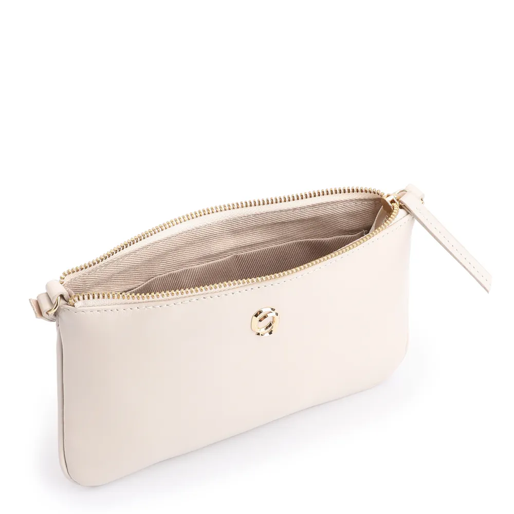 Bolsa Transversal Couro Off White - imagem 4