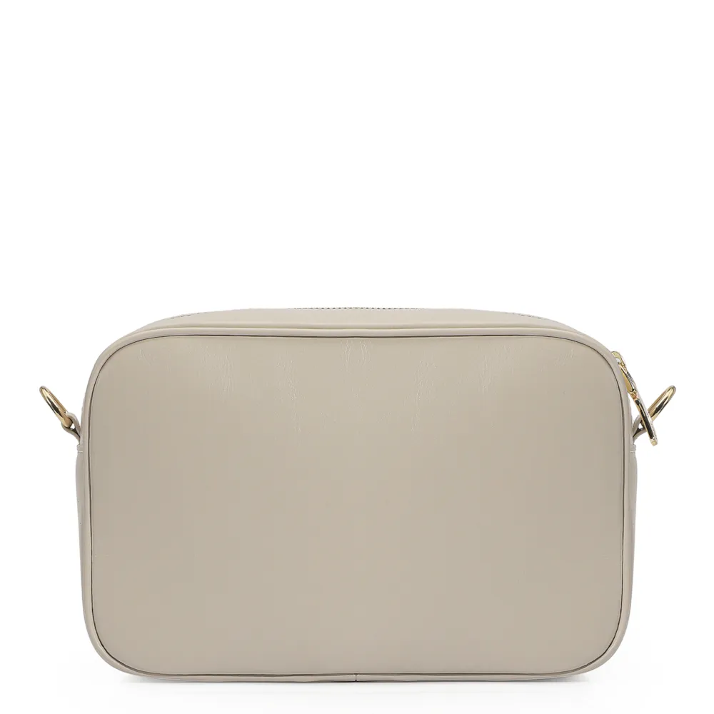 Bolsa Transversal Couro Off White - imagem 3
