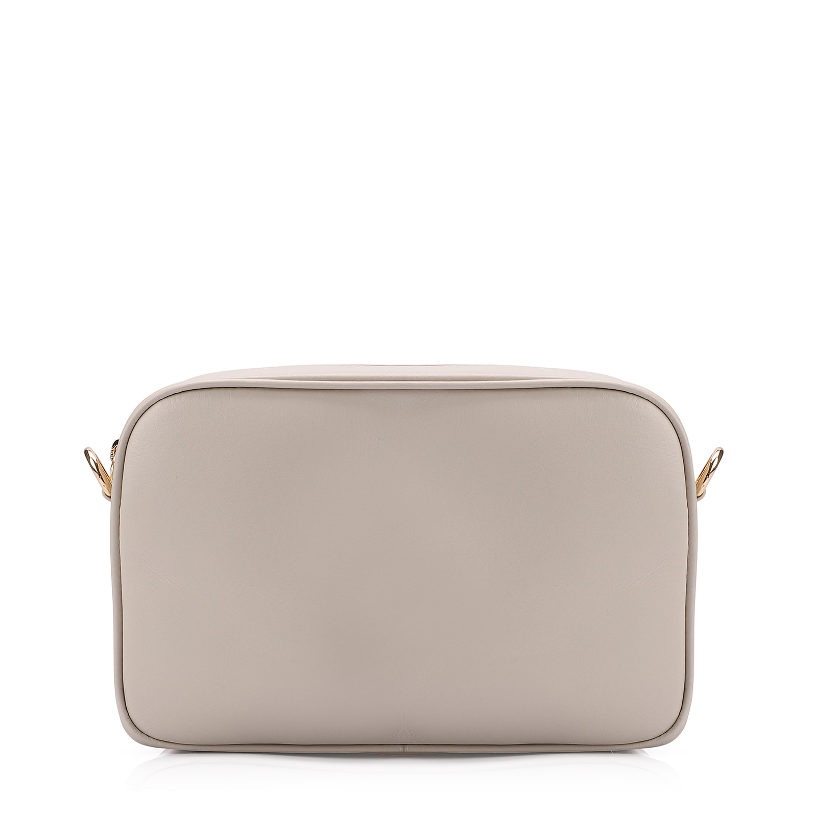 Bolsa Transversal Couro Off White