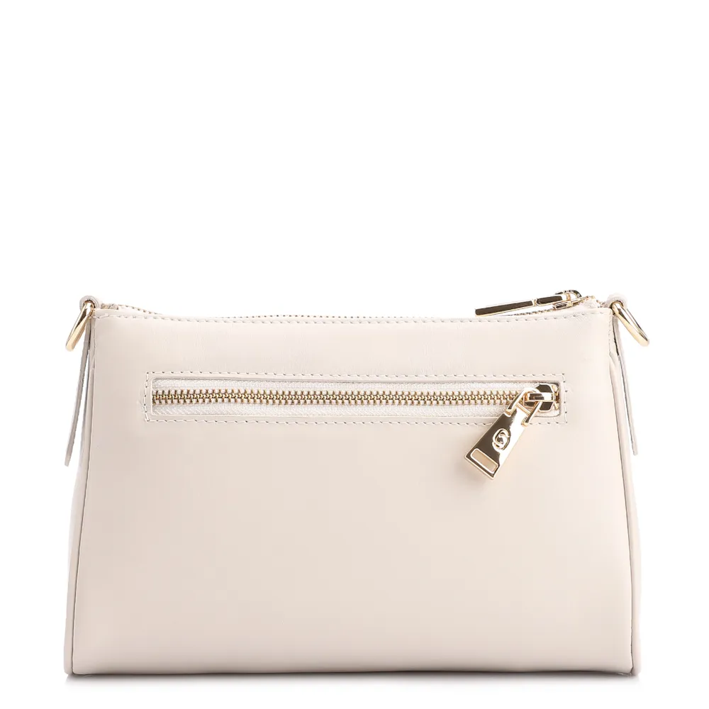 Bolsa Transversal Couro Off White - imagem 3