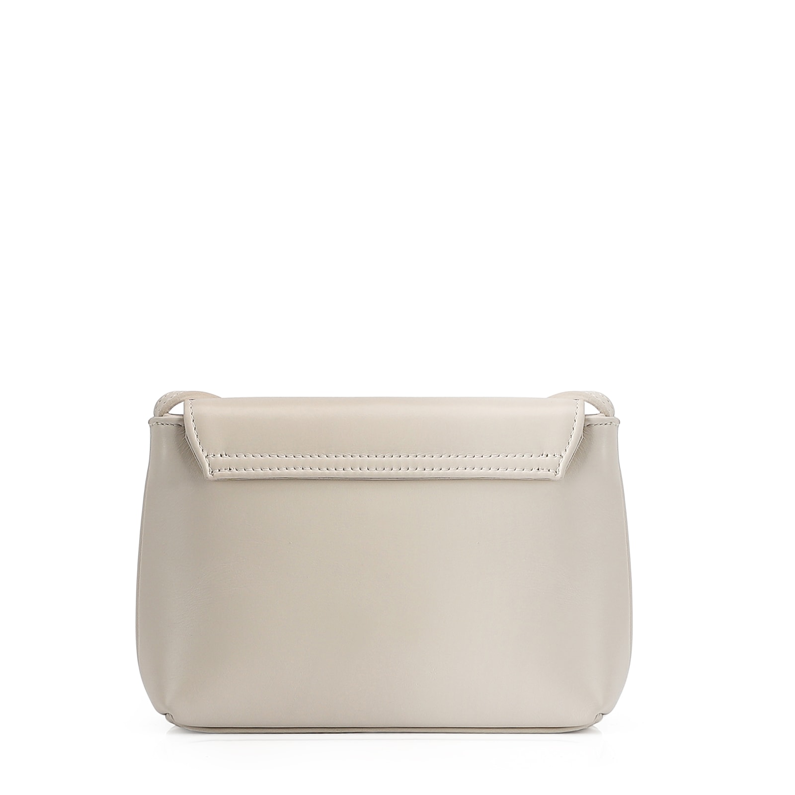 Bolsa Transversal Couro Off White
