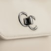 Bolsa Transversal Couro Off White - imagem 5