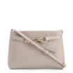 Bolsa Transversal Couro Off White - imagem 1