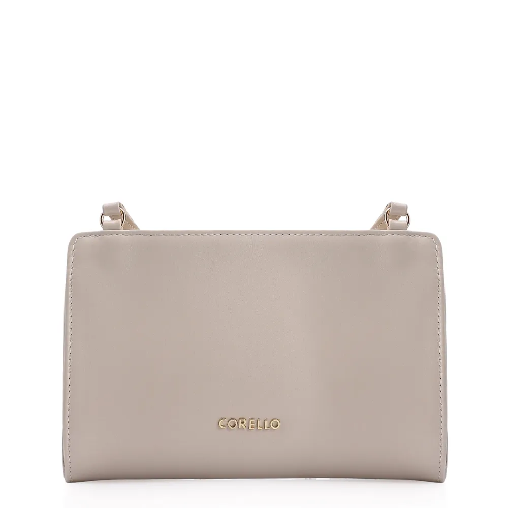 Bolsa Transversal Couro Off White - imagem 3