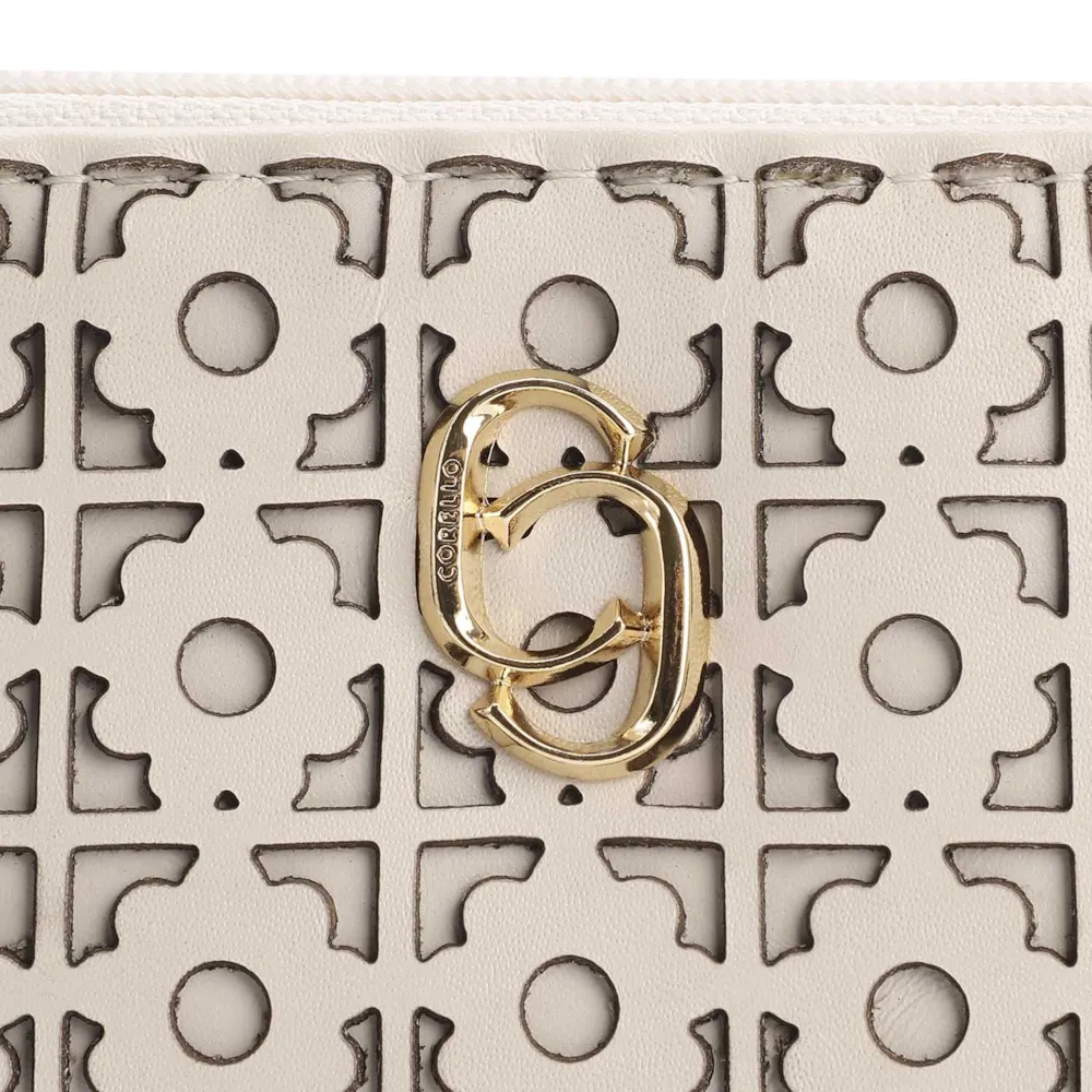 Bolsa Transversal Couro Off White - imagem 6