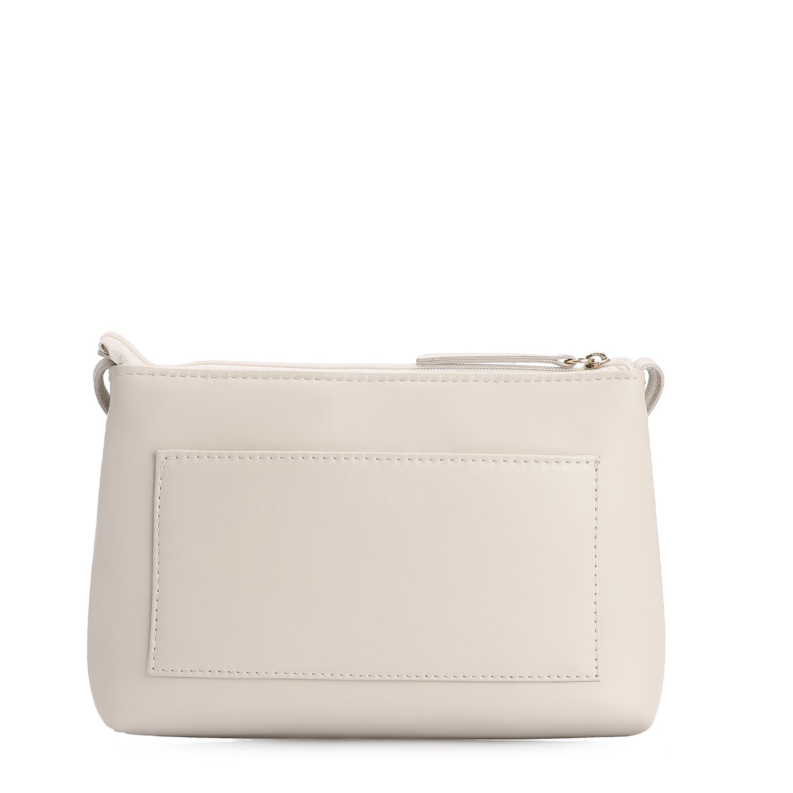 Bolsa Transversal Couro Off White