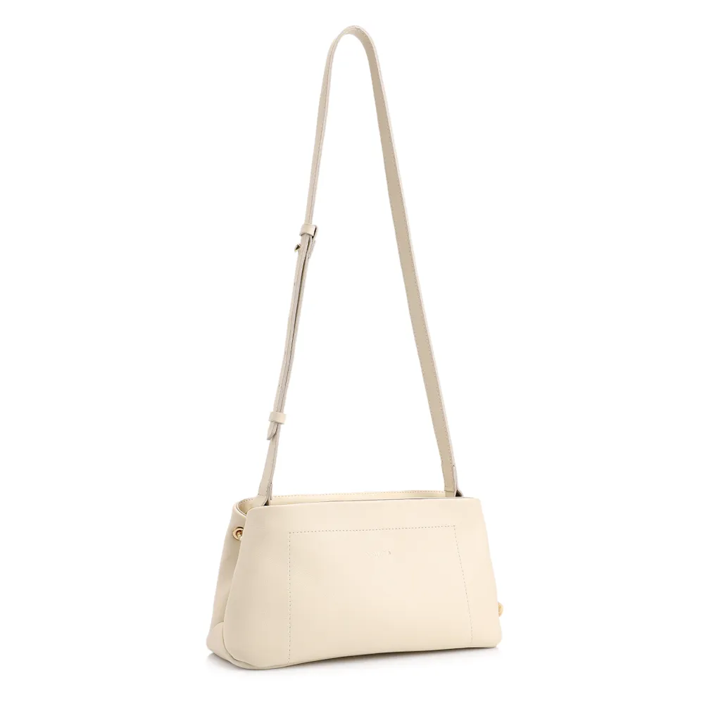  Bolsa Transversal Couro Off White - imagem 3