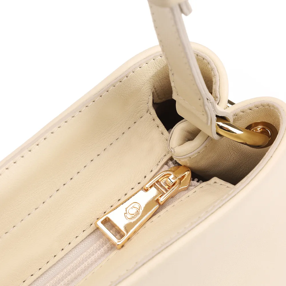  Bolsa Transversal Couro Off White - imagem 6