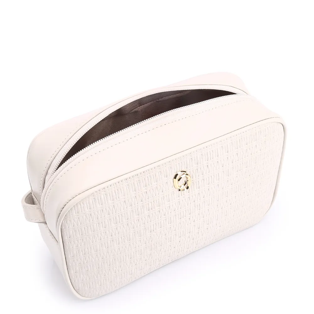 Bolsa Transversal Couro Off White - imagem 4