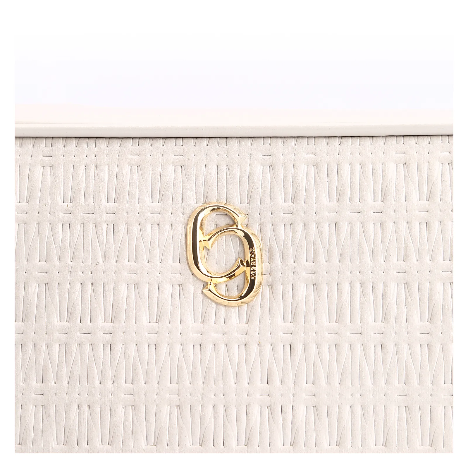Bolsa Transversal Couro Off White