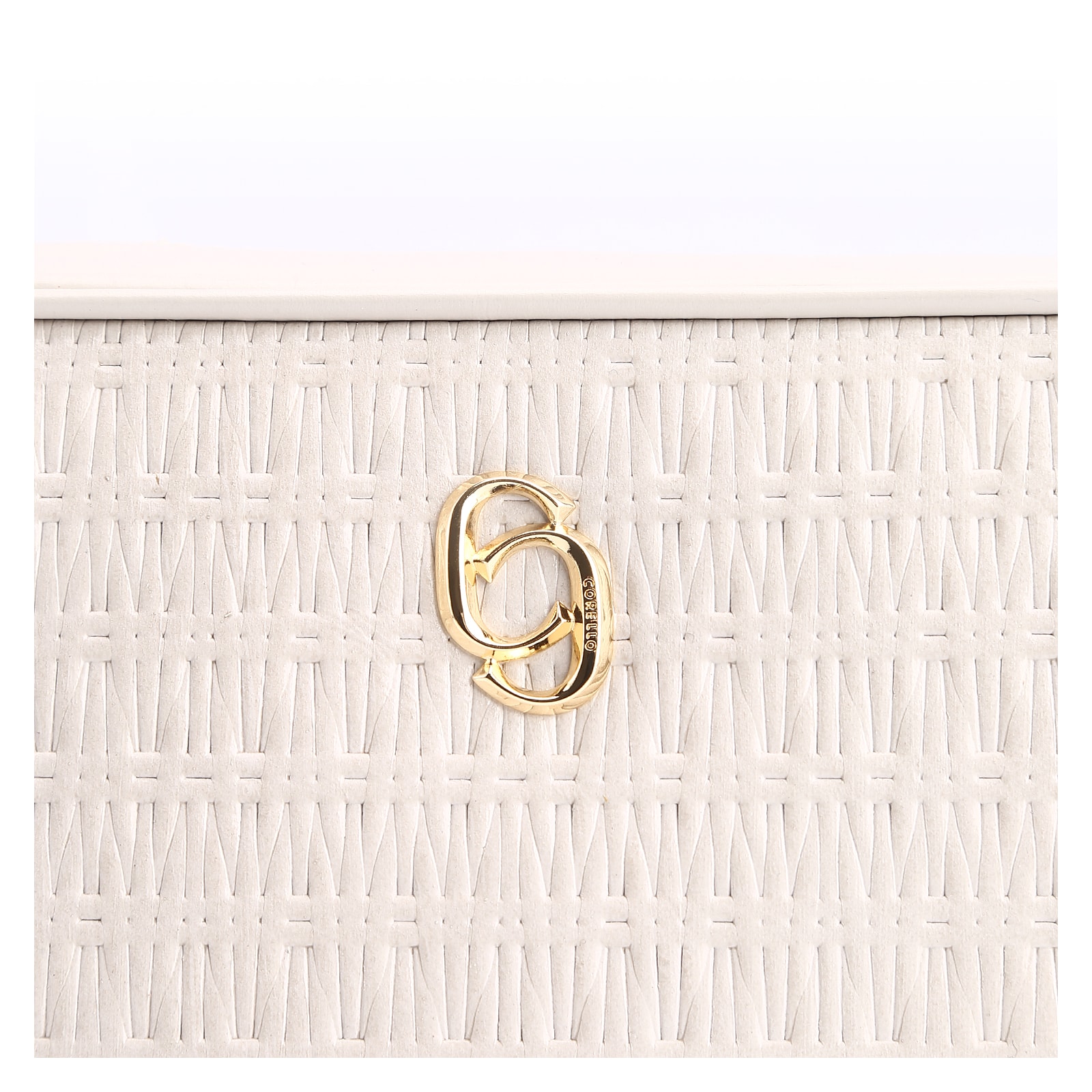 Bolsa Transversal Couro Off White
