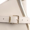 Bolsa Transversal Couro Off White - imagem 5