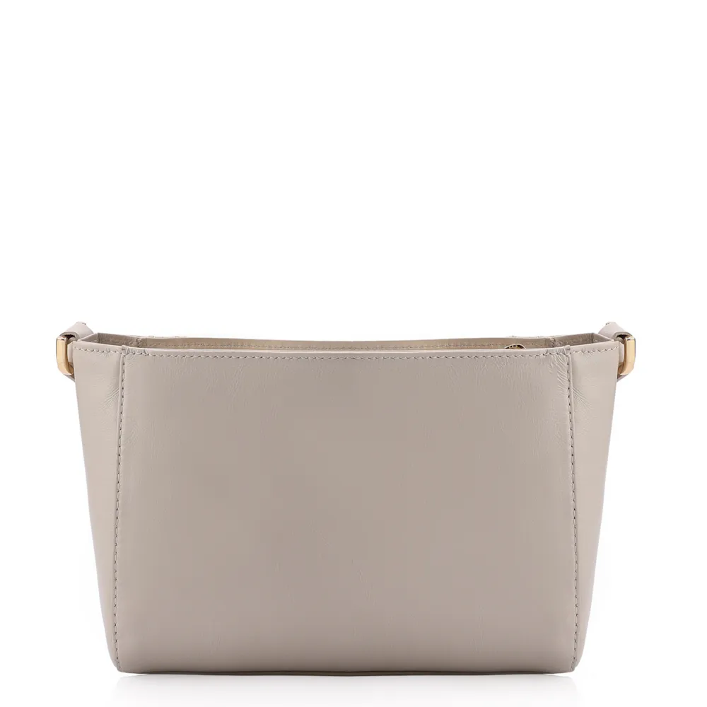 Bolsa Transversal Couro Off White - imagem 3
