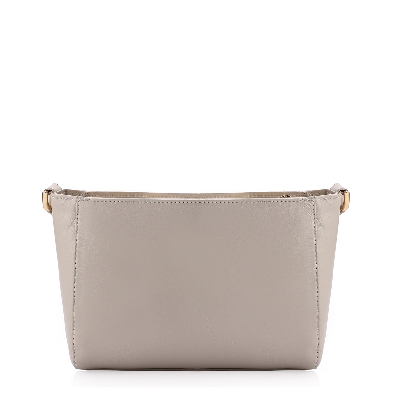 Bolsa Transversal Couro Off White
