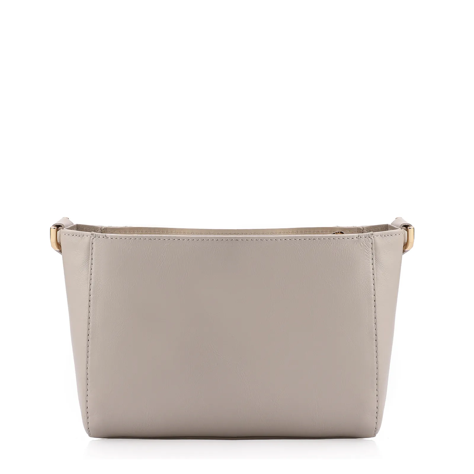 Bolsa Transversal Couro Off White