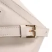 Bolsa Transversal Couro Off White - imagem 6