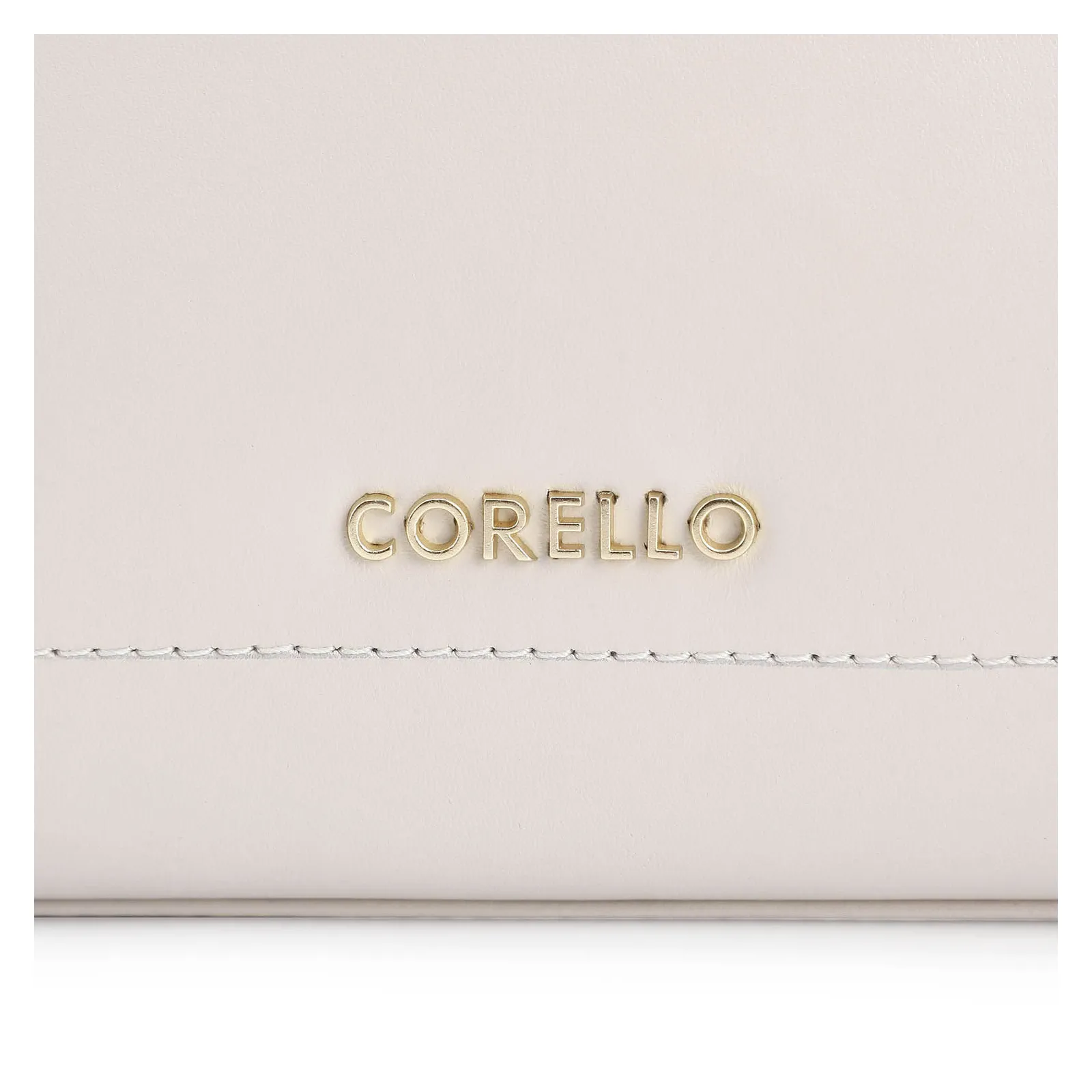 Bolsa Transversal Couro Off White