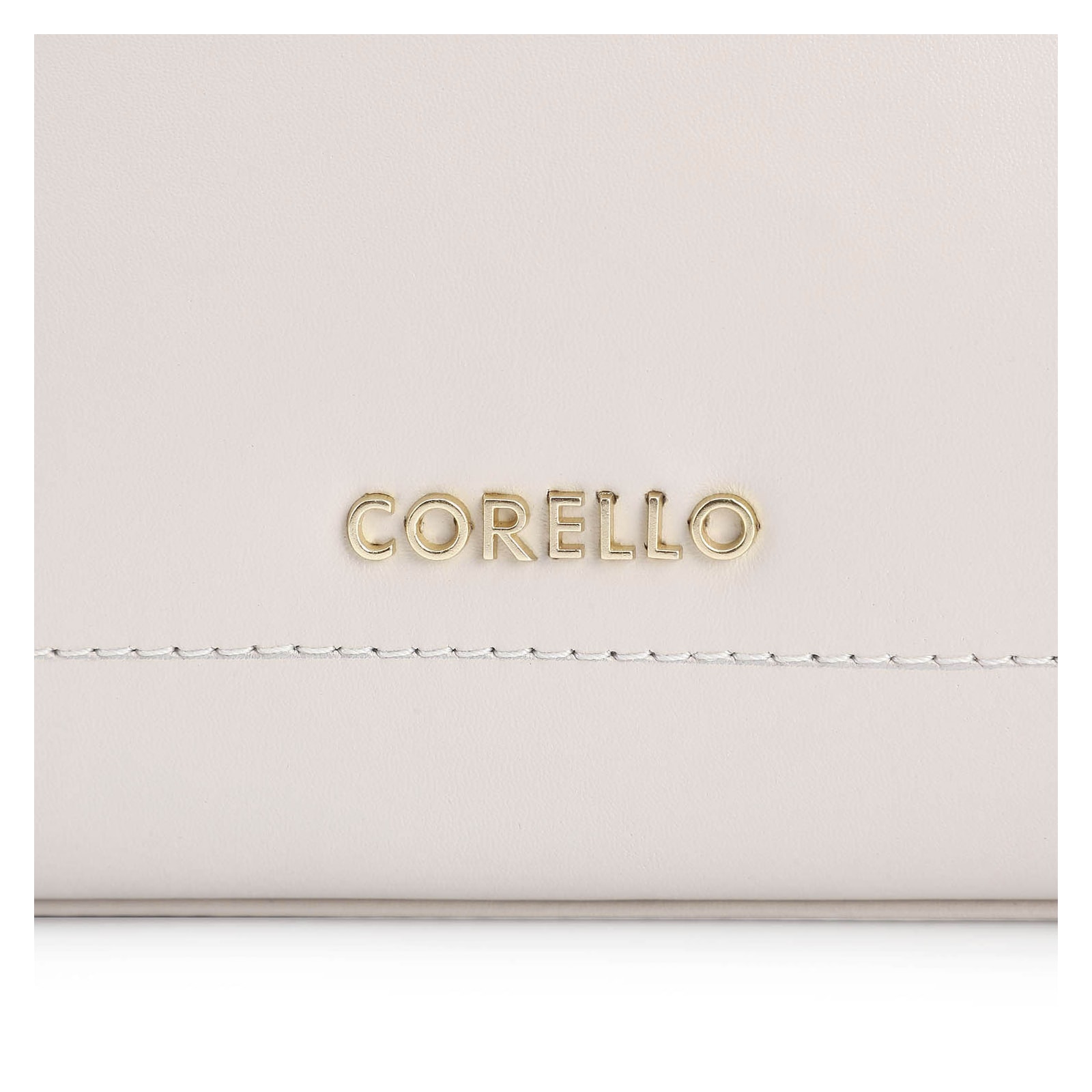 Bolsa Transversal Couro Off White