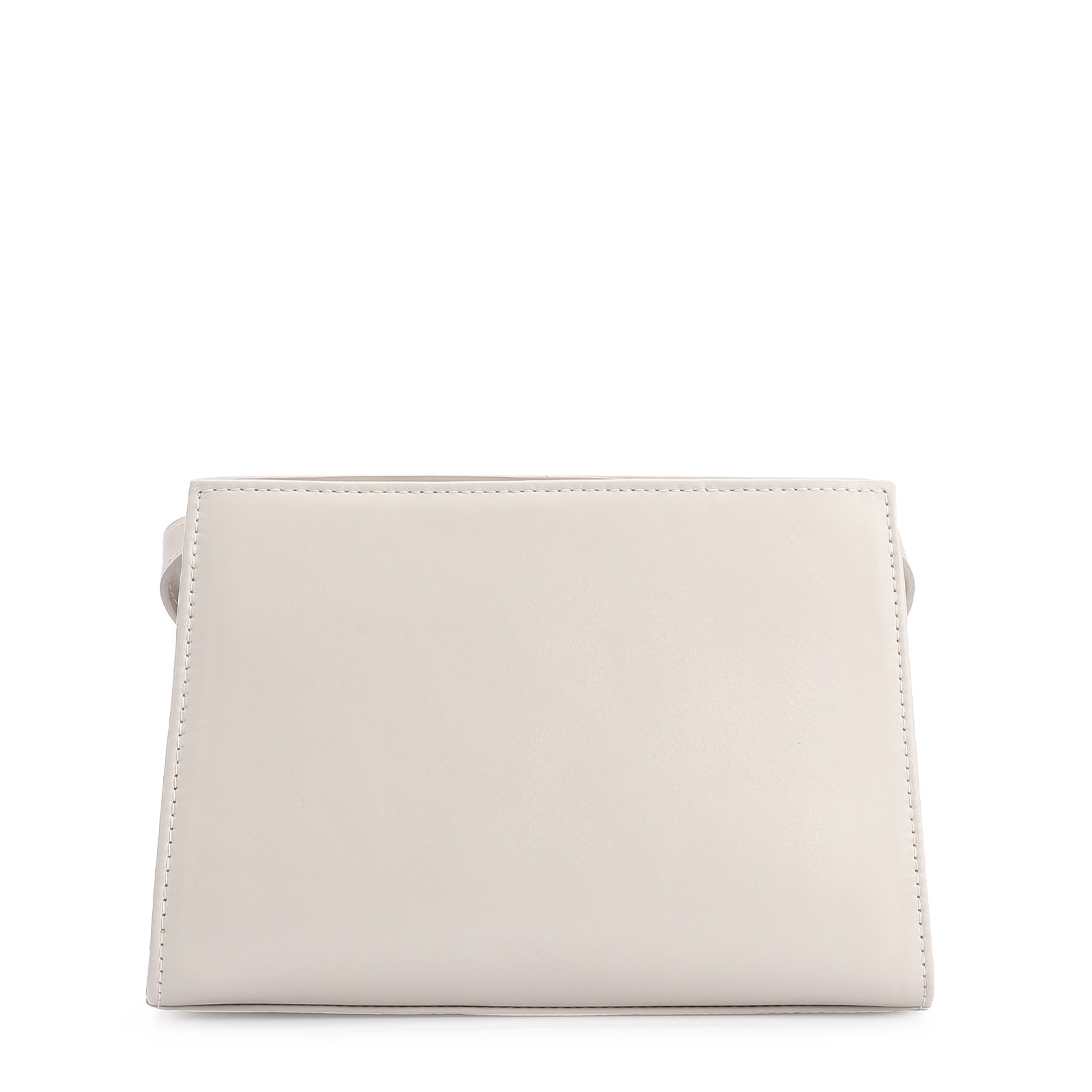 Bolsa Transversal Couro Off White