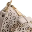 Bolsa Transversal Couro Off White - imagem 5