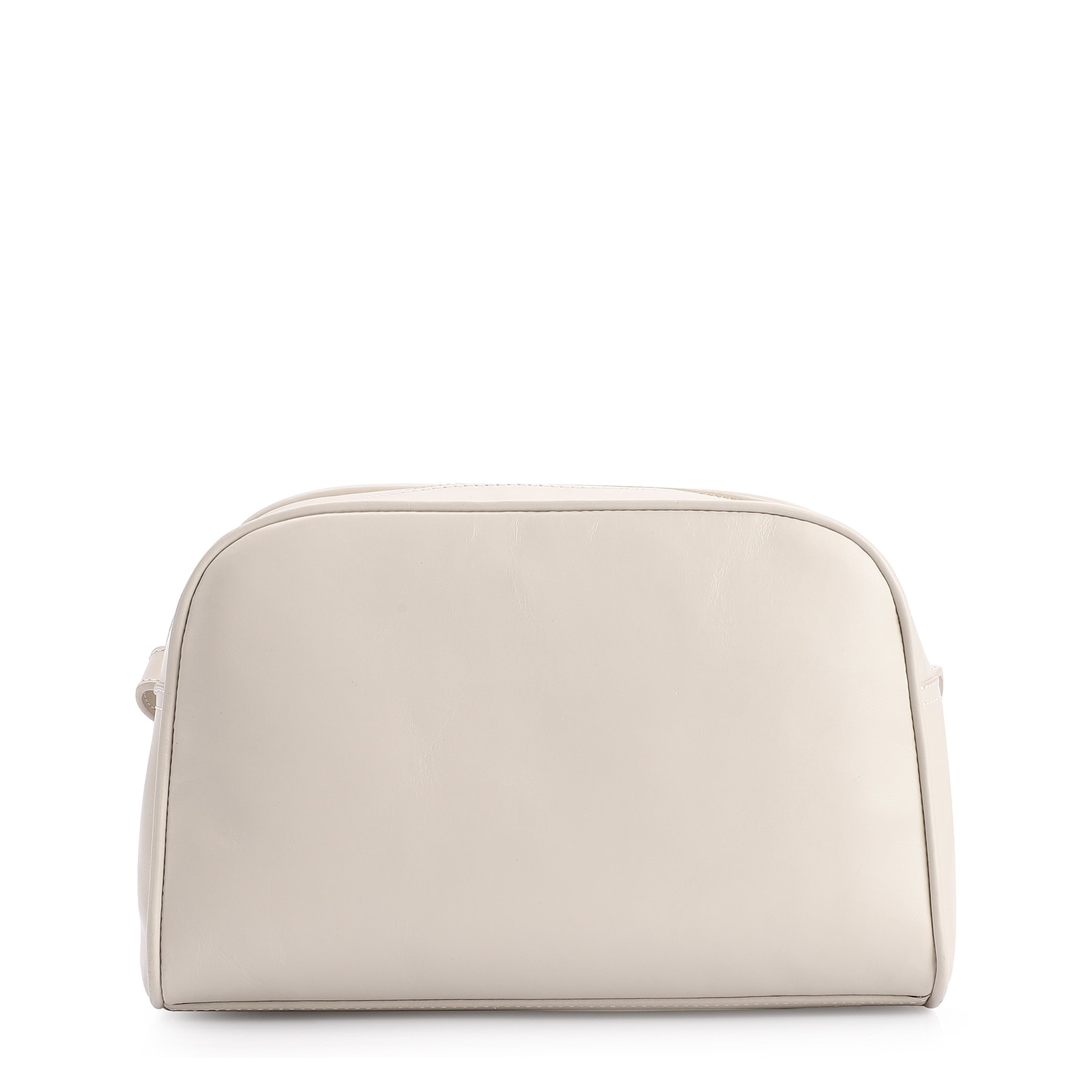 Bolsa Transversal Couro Off White