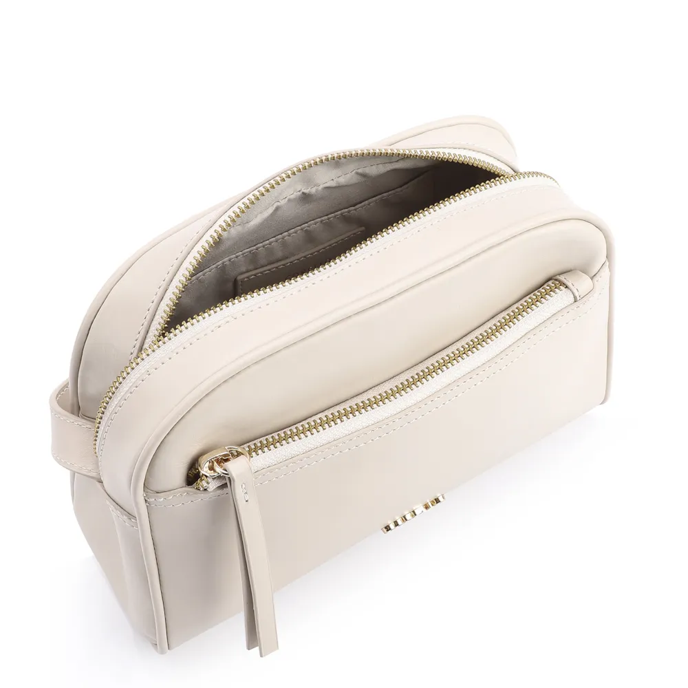 Bolsa Transversal Couro Off White - imagem 4