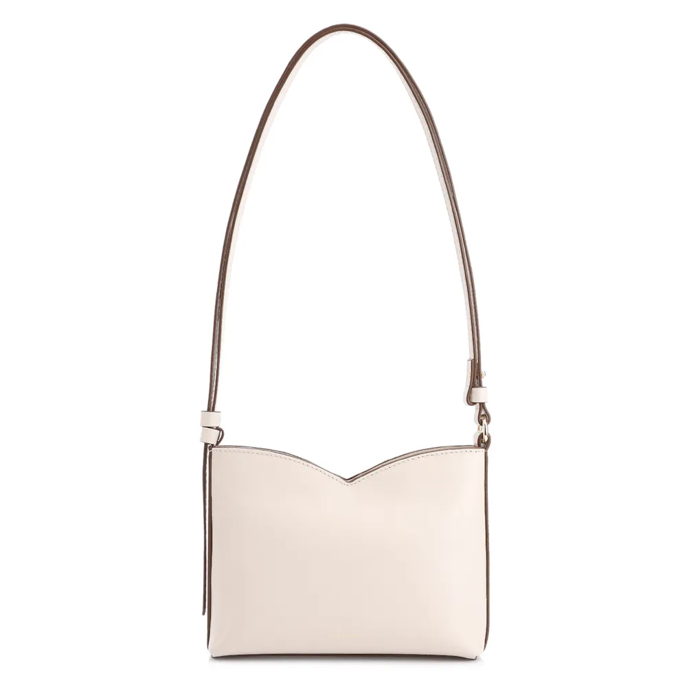 Bolsa Transversal Couro Off White - imagem 3