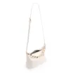 Bolsa Transversal Couro Off White - imagem 4