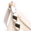 Bolsa Transversal Couro Off White - imagem 5