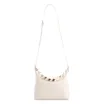 Bolsa Transversal Couro Off White - imagem 1