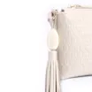 Bolsa Transversal Couro Off White - imagem 5