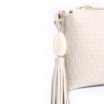 Bolsa Transversal Couro Off White - imagem 5