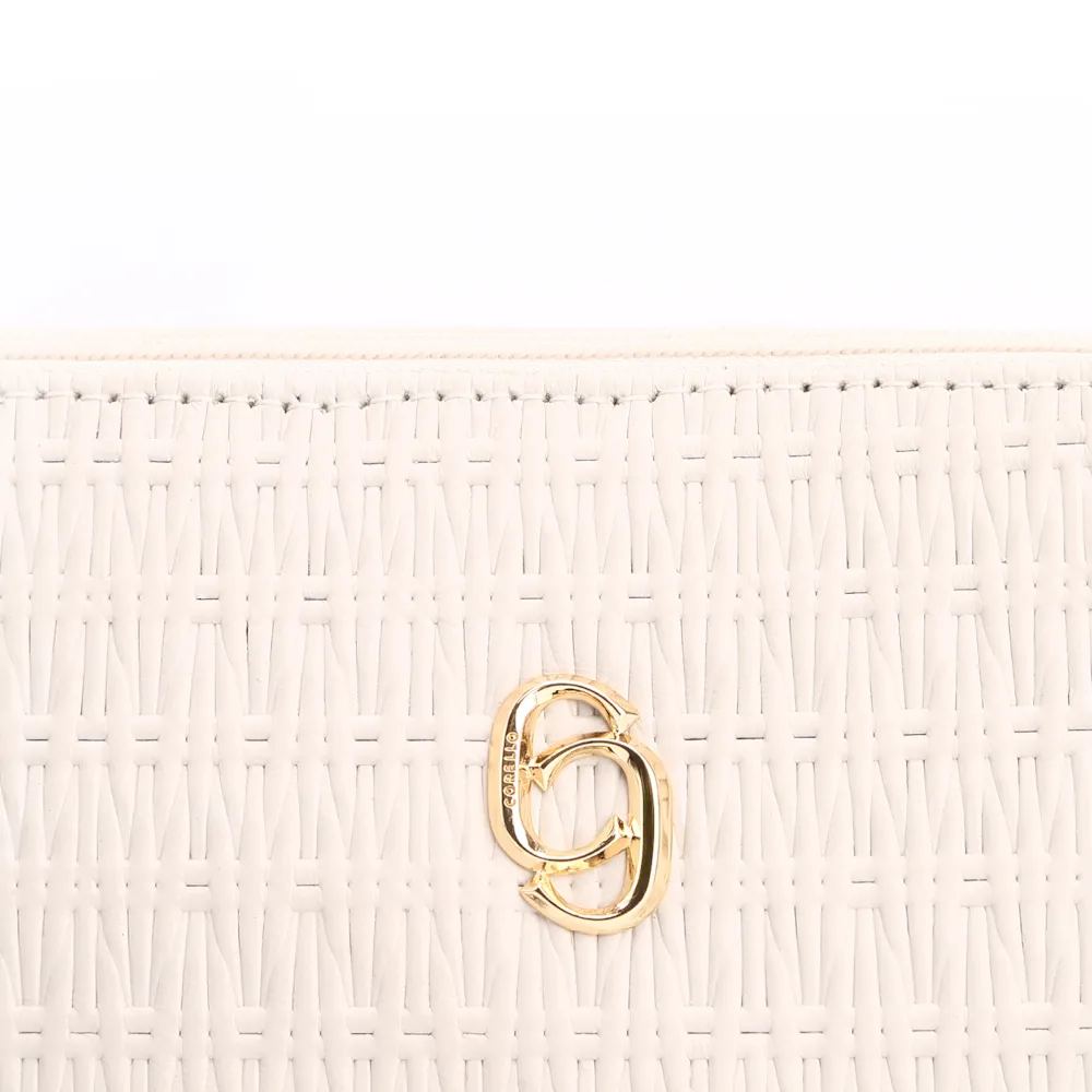 Bolsa Transversal Couro Off White - imagem 6