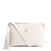 Bolsa Transversal Couro Off White - imagem 1