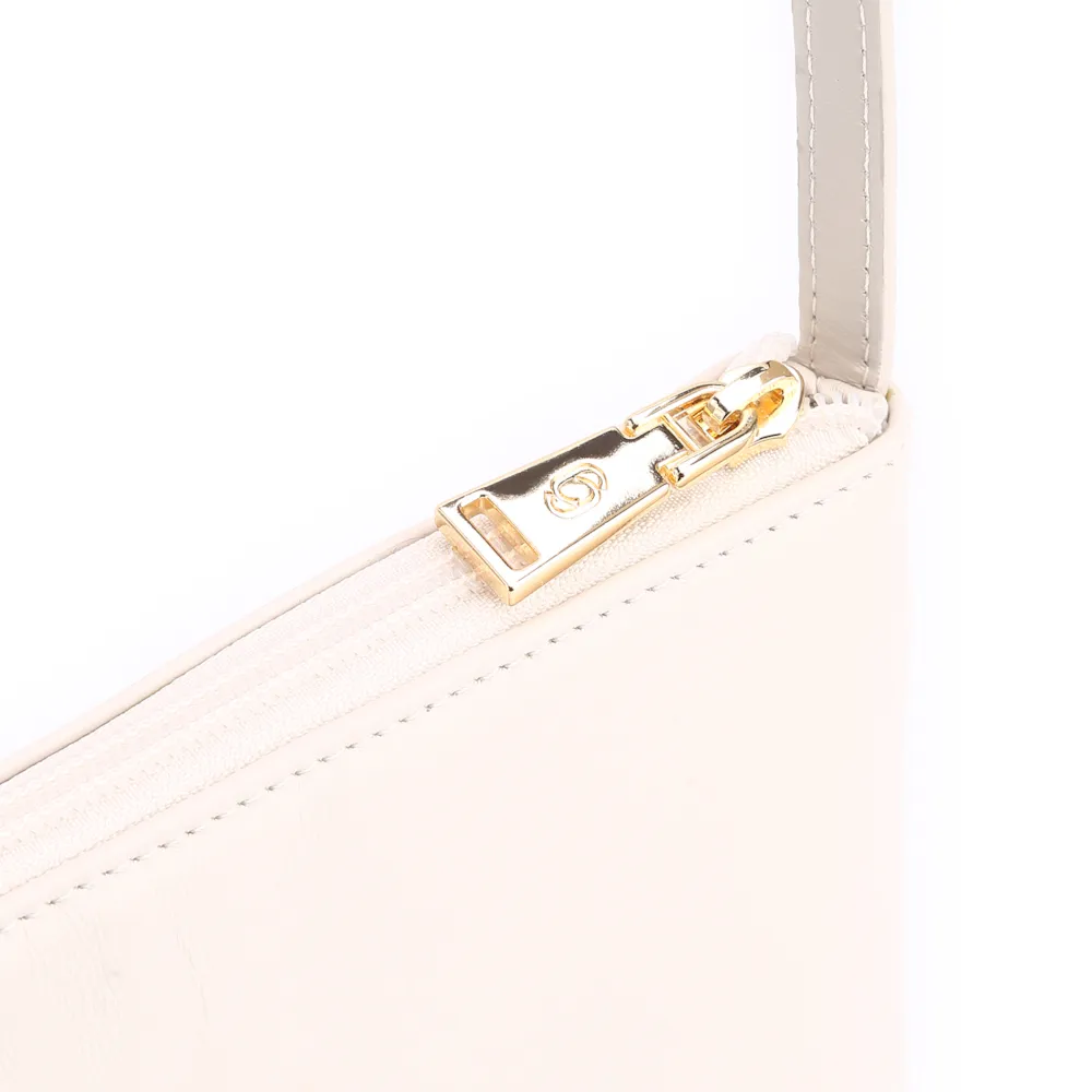 Bolsa Transversal Couro Off White/Alt Tramado Off White - imagem 6
