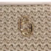 Bolsa Transversal Couro Off White/Crochet Off White - imagem 6