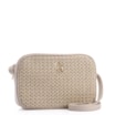 Bolsa Transversal Couro Off White/Crochet Off White - imagem 2