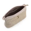 Bolsa Transversal Couro Off White/Crochet Off White - imagem 4