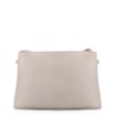 Bolsa Transversal Couro Off White/Crochet Off White - imagem 3