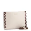 Bolsa Transversal Couro Off White/Marrom - imagem 2