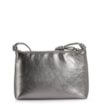 Bolsa Transversal Couro Prata - imagem 4