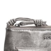 Bolsa Transversal Couro Prata - imagem 6