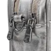 Bolsa Transversal Couro Prata - imagem 6