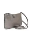 Bolsa Transversal Couro Prata - imagem 3