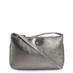Bolsa Transversal Couro Prata - imagem 1
