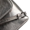Bolsa Transversal Couro Prata - imagem 6