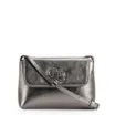 Bolsa Transversal Couro Prata - imagem 1