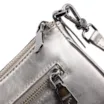 Bolsa Transversal Couro Prata - imagem 5