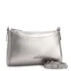 Bolsa Transversal Couro Prata - imagem 2