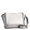 Bolsa Transversal Couro Prata - imagem 2